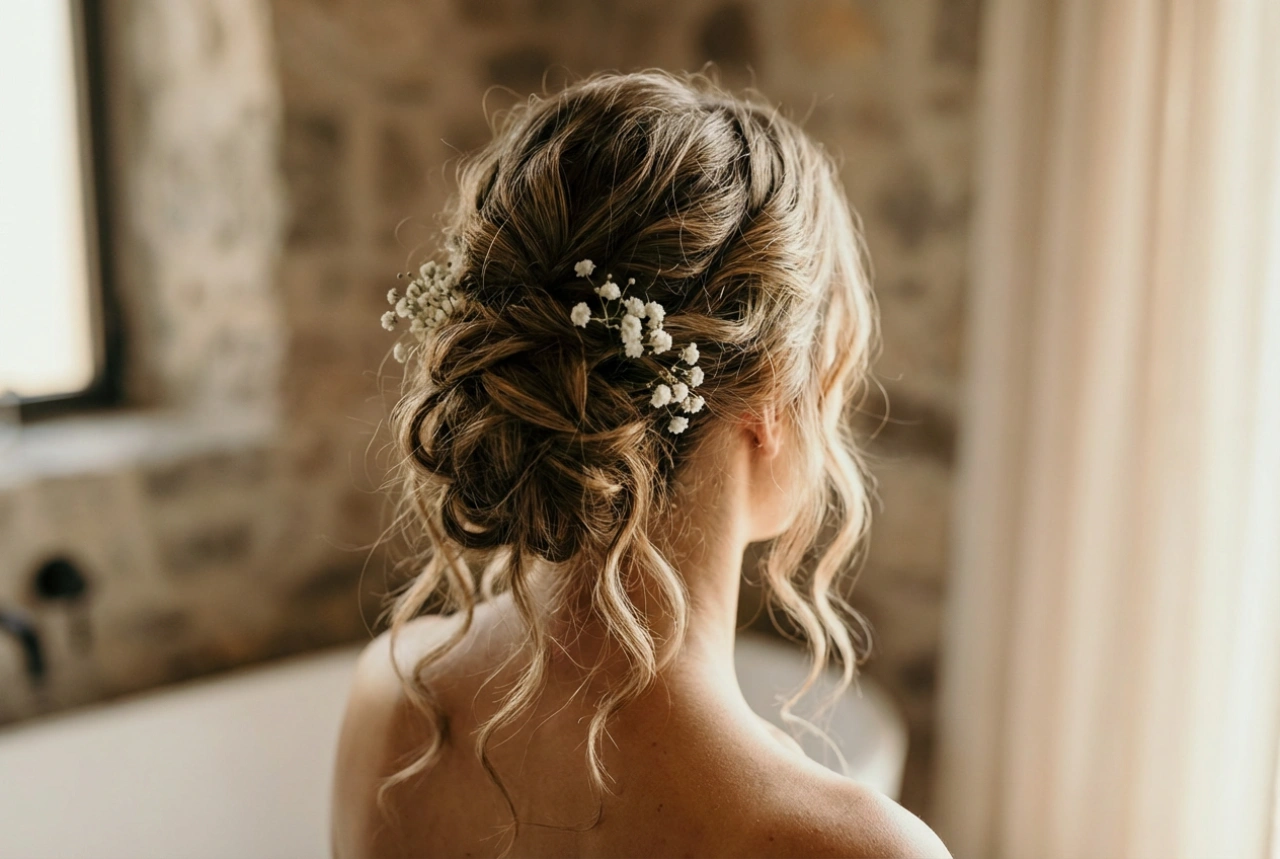 Loose Wedding Hairstyles: Romantic Updos and Soft Waves