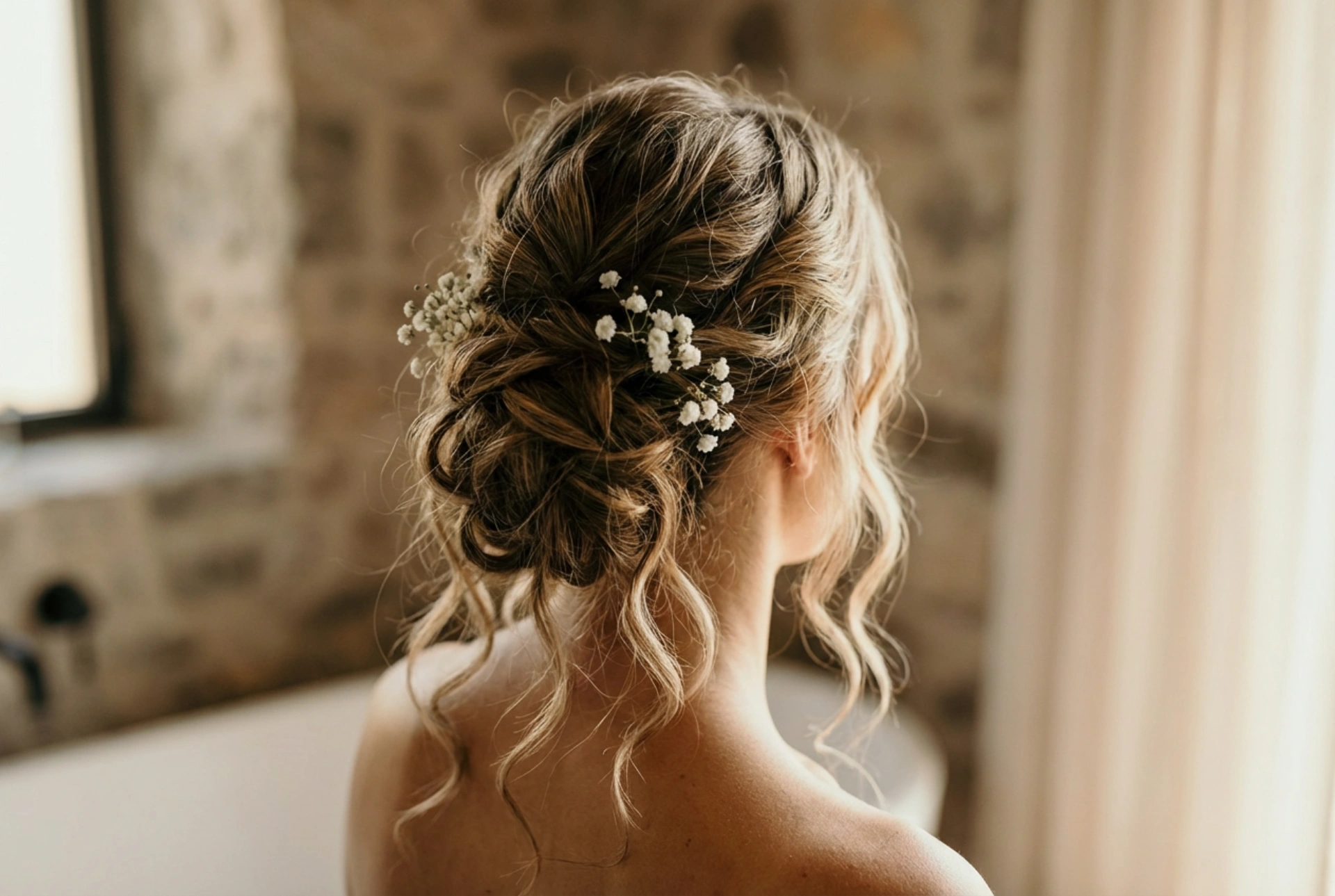 Loose Wedding Hairstyles: Romantic Updos and Soft Waves