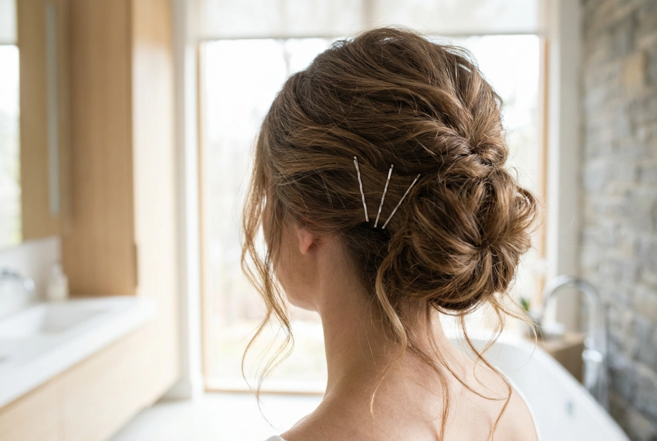Loose Hair Updos: Tricks for Volume, Bobby Pins, and Hold