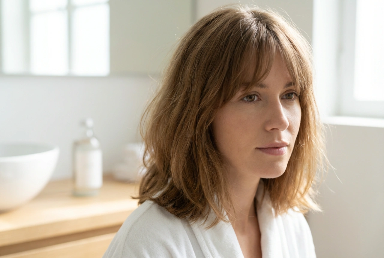Medium-Length Hair with a Fringe: How to Style, Lift and Set Every Day