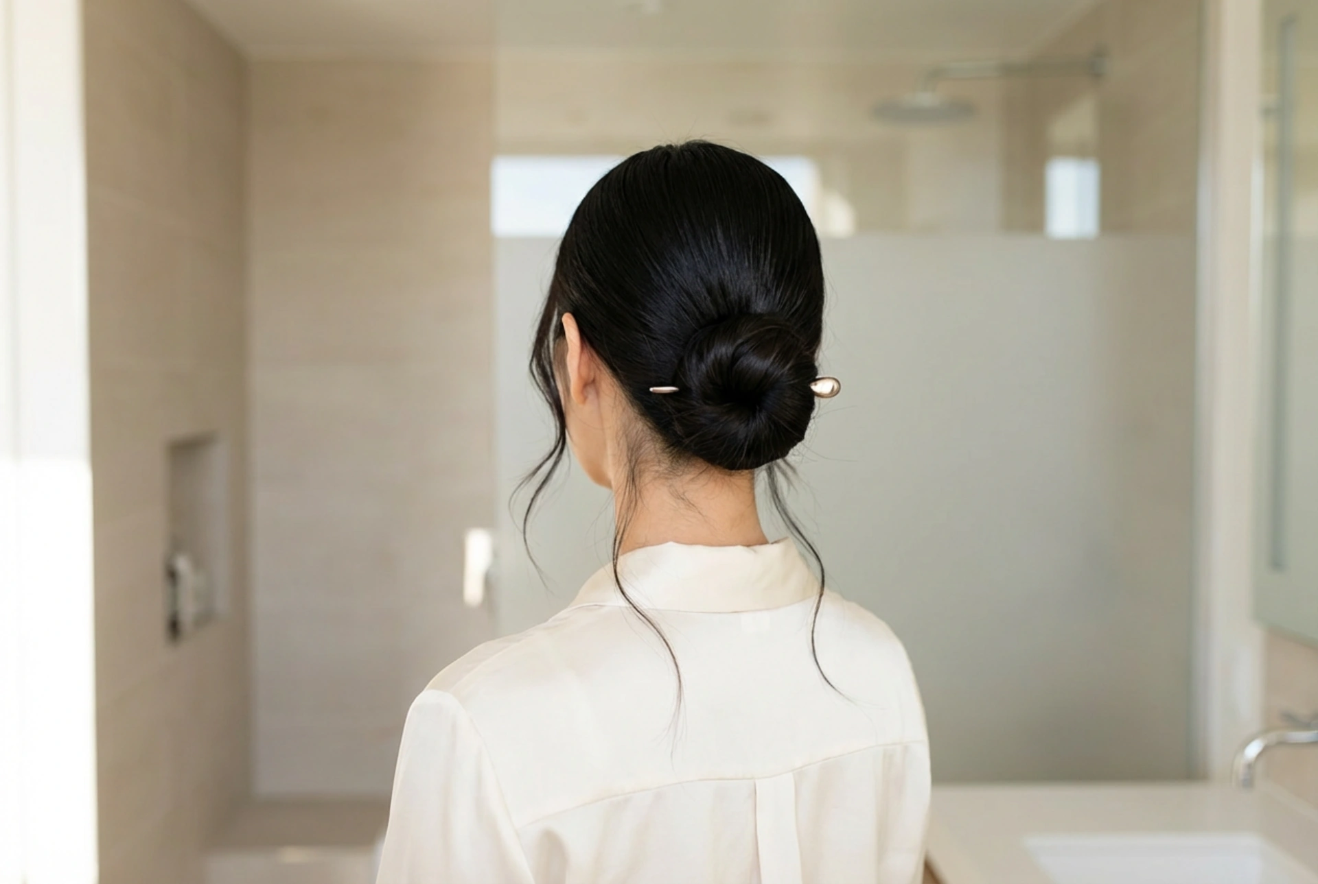 Quick Hairstyles for Work: The Sleek Ponytail, Low Buns, and Half-Up Styles