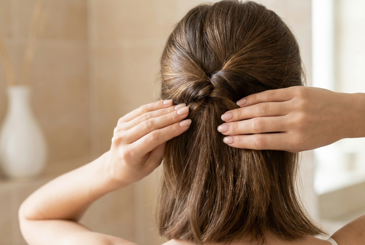 Styling Medium-Length Hair: Half-Updos, Buns, and Ponytails Step-by-Step