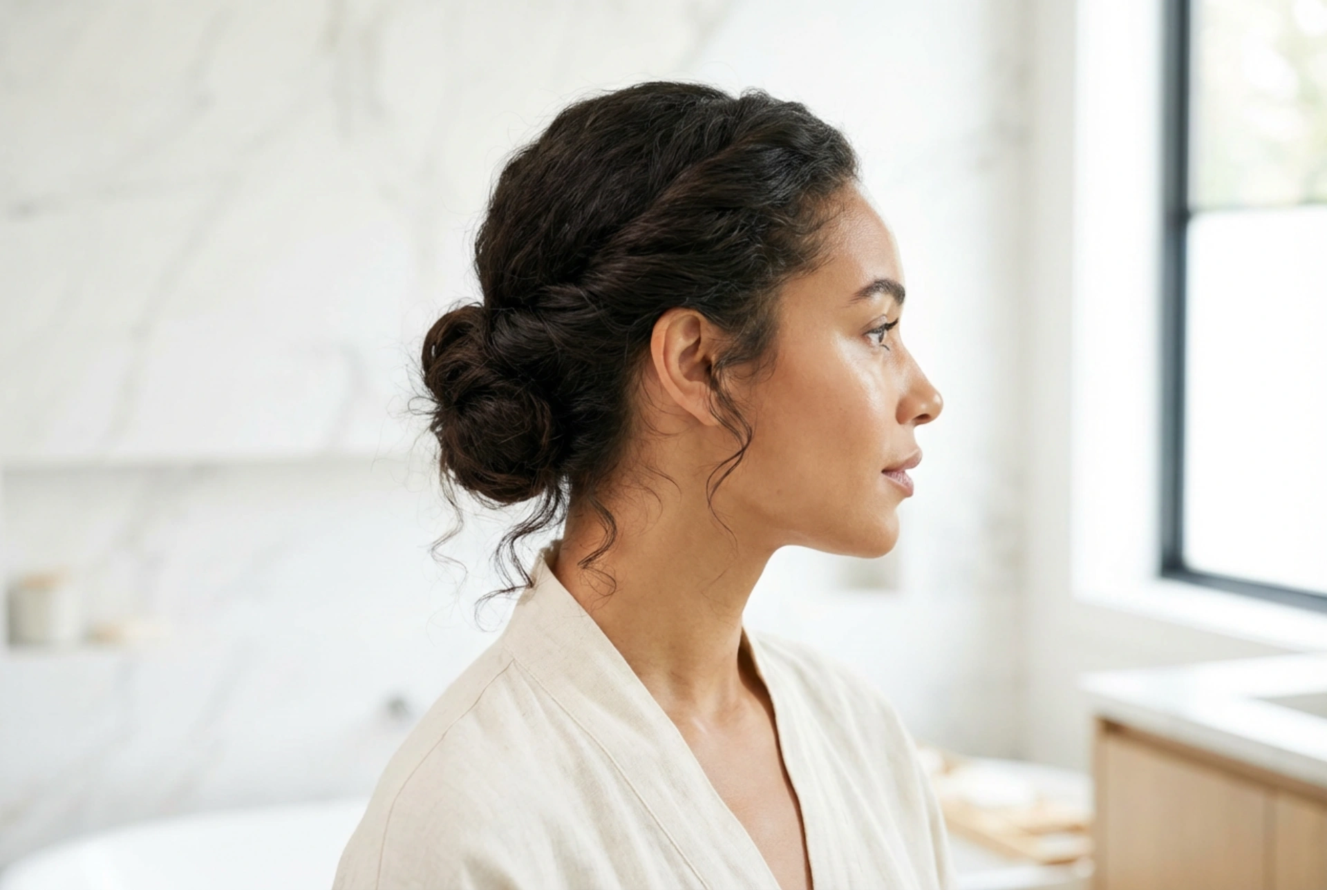 Bun Hairstyles in Many Variations: The Low Bun, Banana Bun, and Messy Bun