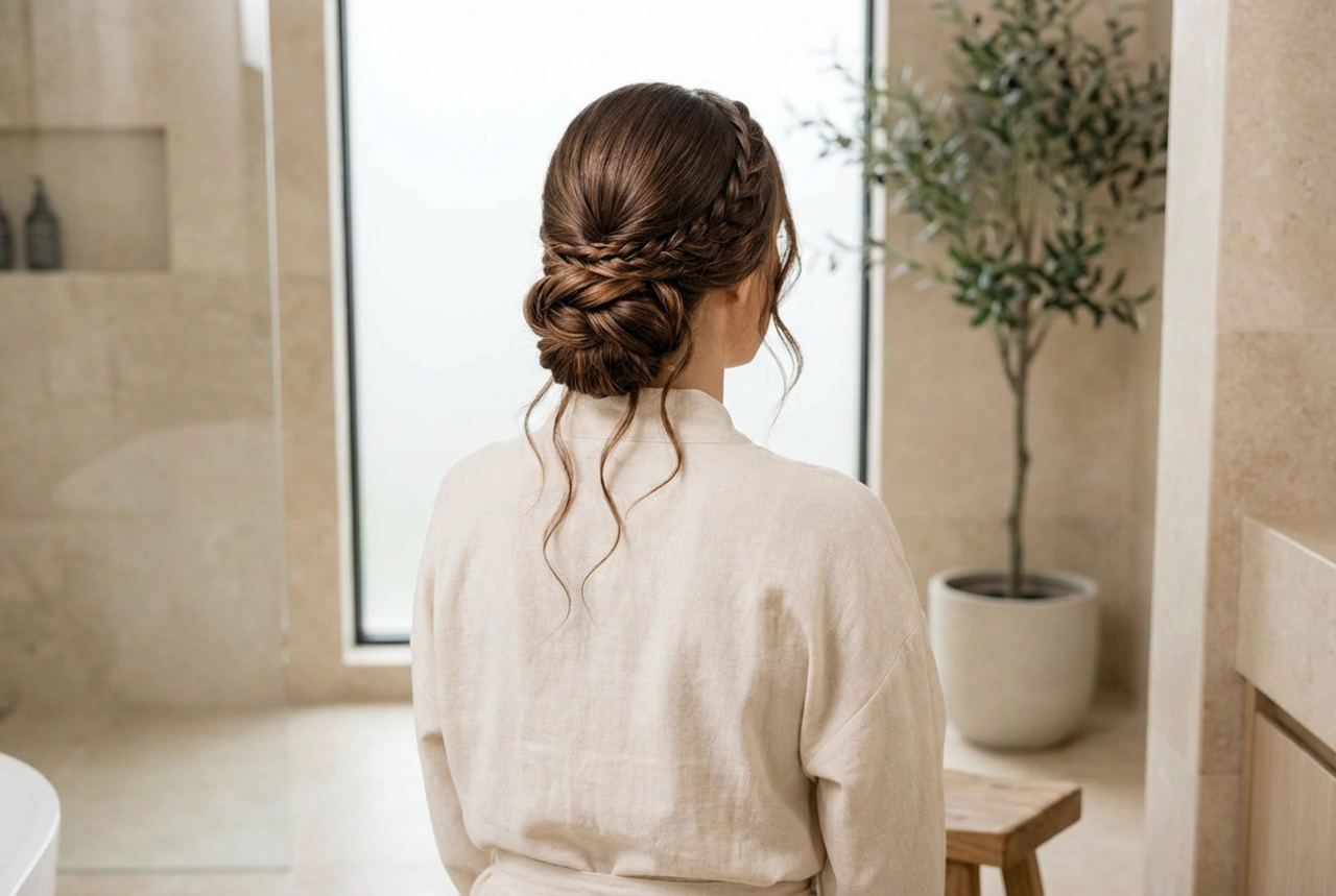 Updos for Long Hair: Classic Buns, Hollywood Waves, and Braids
