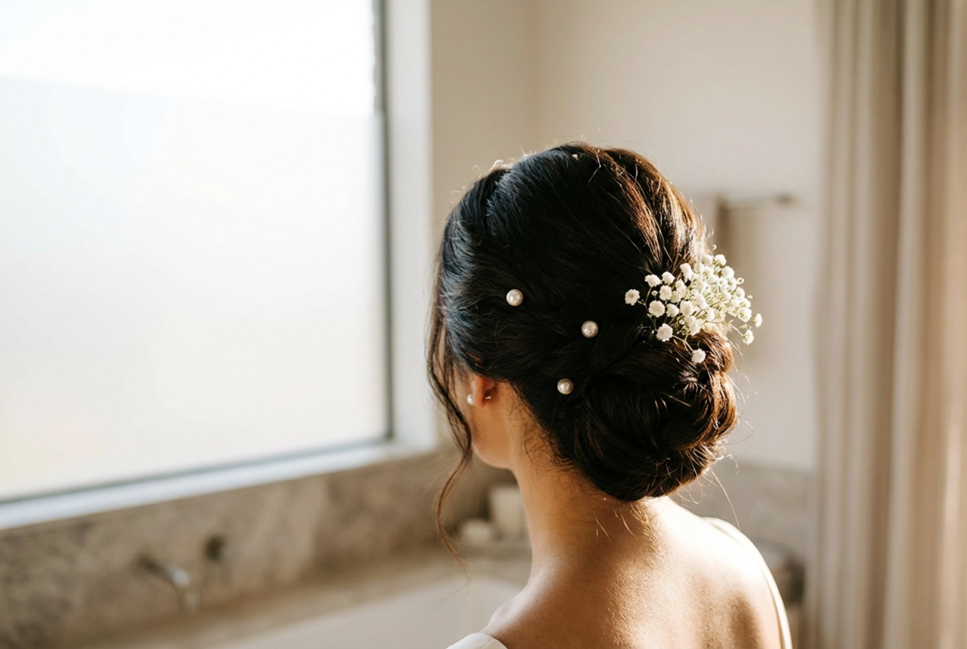 Весільні зачіски: класичний пучок, романтичні хвилі та елегантні прикраси