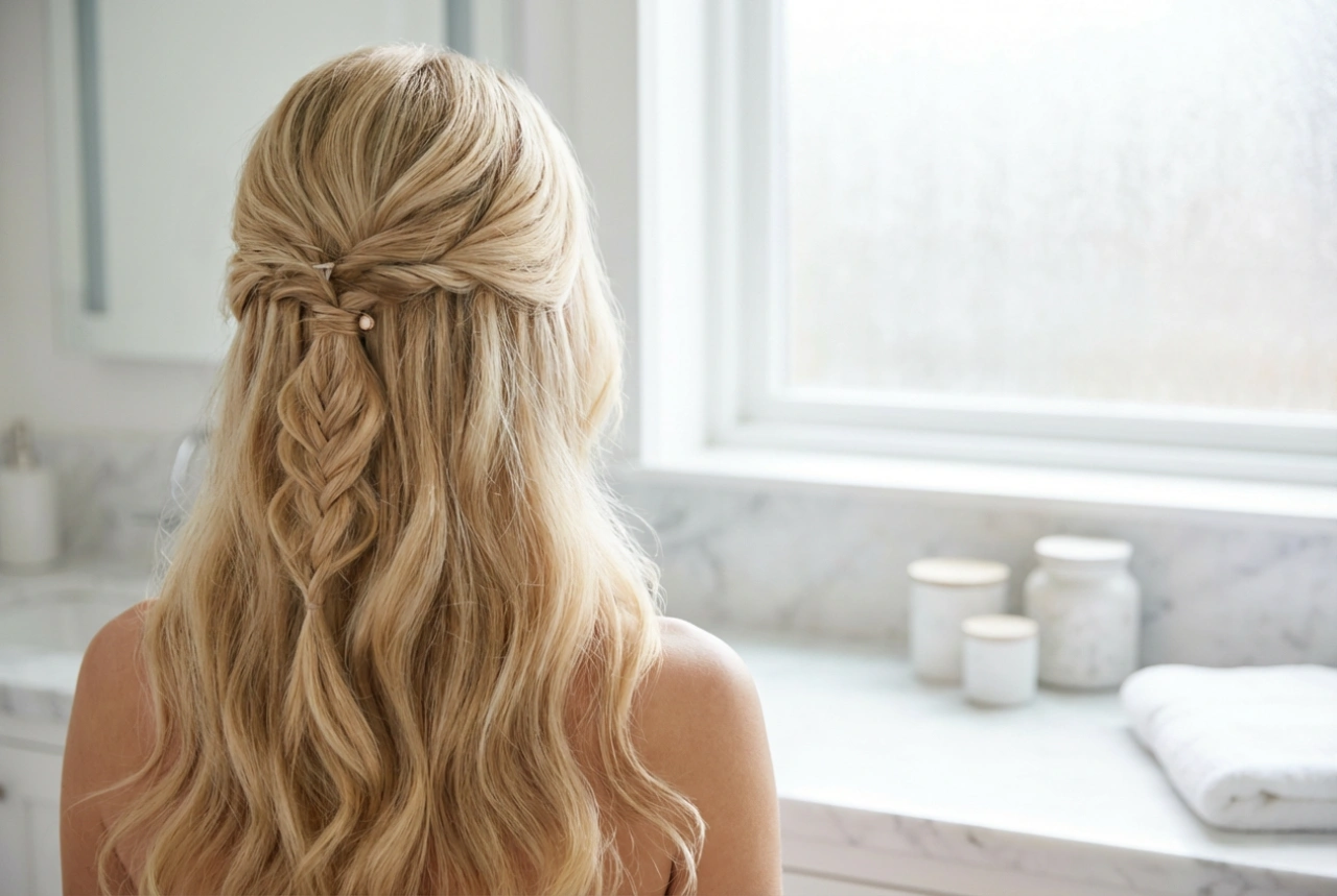 Updos for Long Hair on Various Occasions: Buns, Braids, and Half-Up Styles