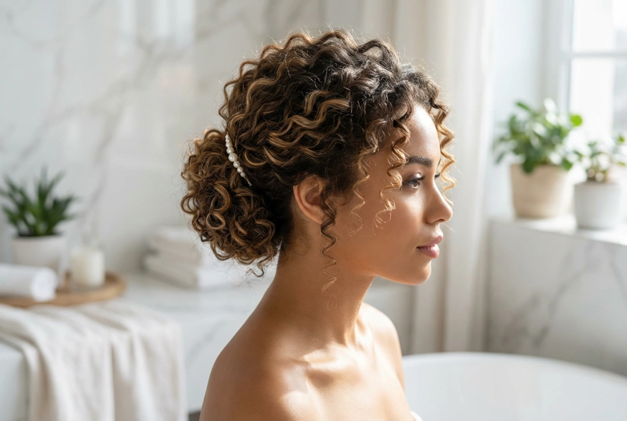 Updos for Curly Hair: Curl Control, Volume, and Accessories