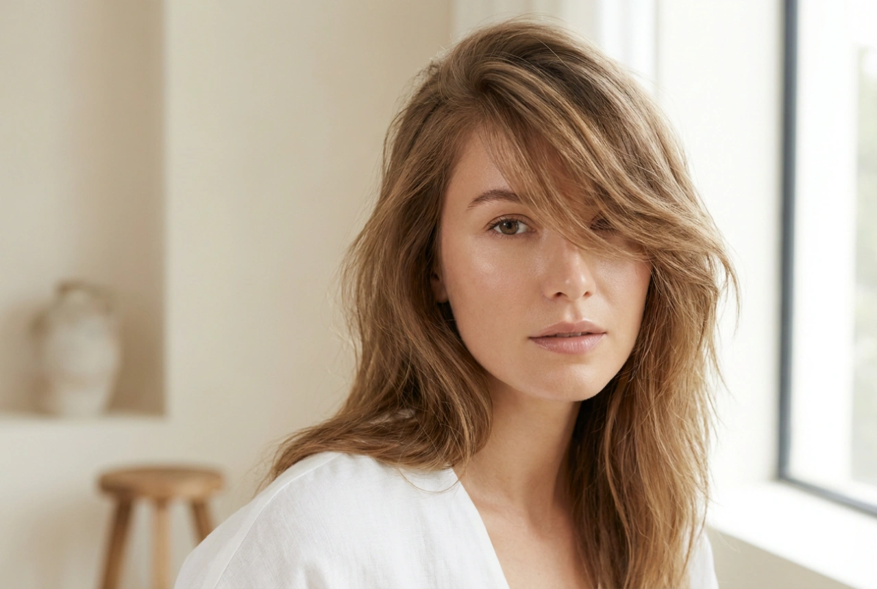 Side-Swept Fringe: Cutting, Styling and Weightless Hold