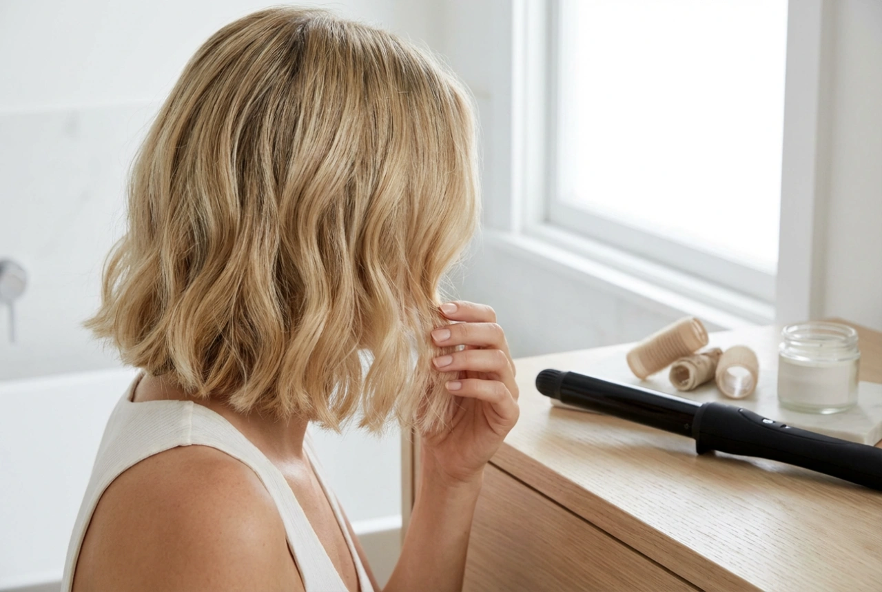 How to Create Waves on Short Hair: Curling Iron, Straighteners, and Heat-Free Methods