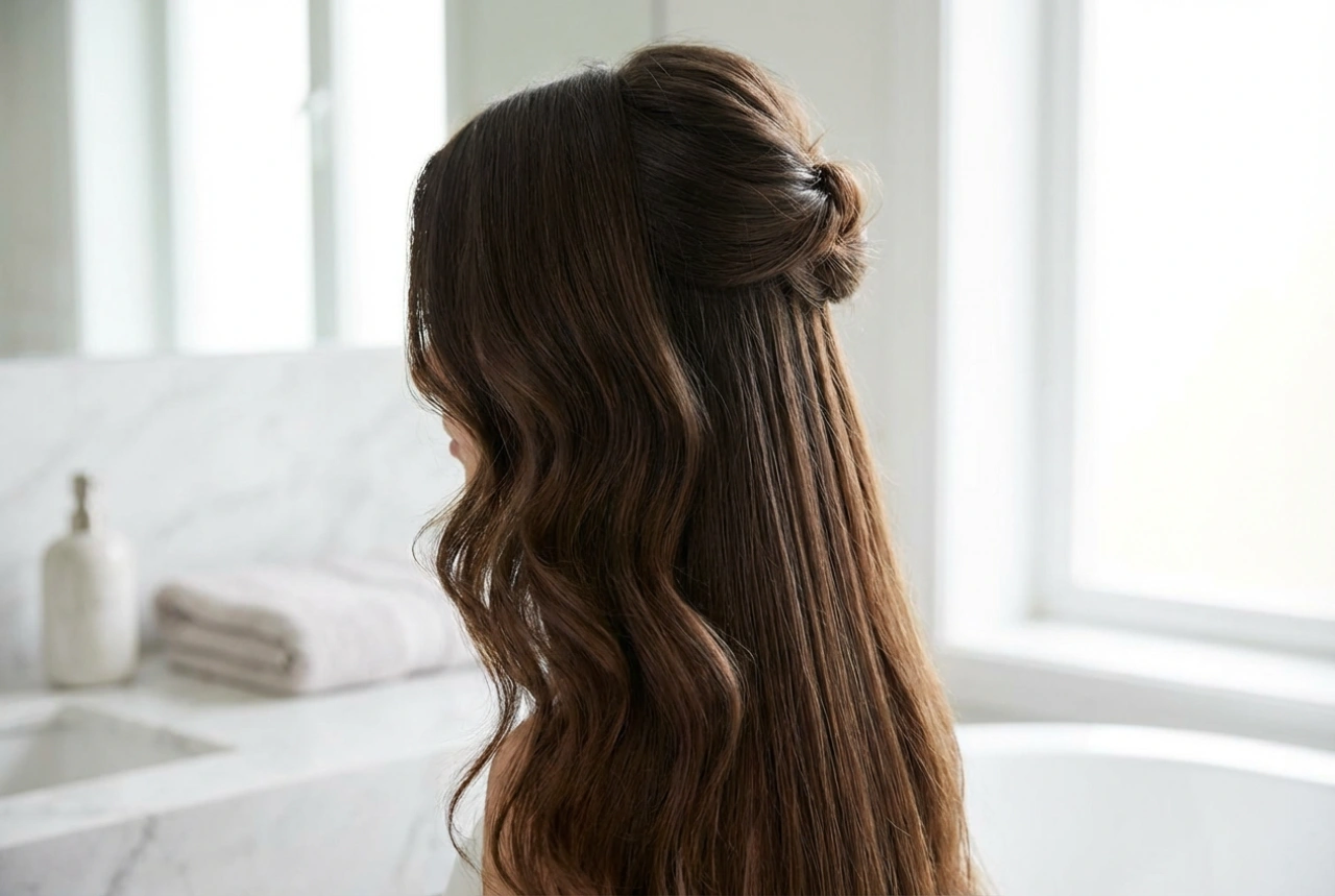 Long Hair Styles: Waves, Smoothing, and Updos Step by Step