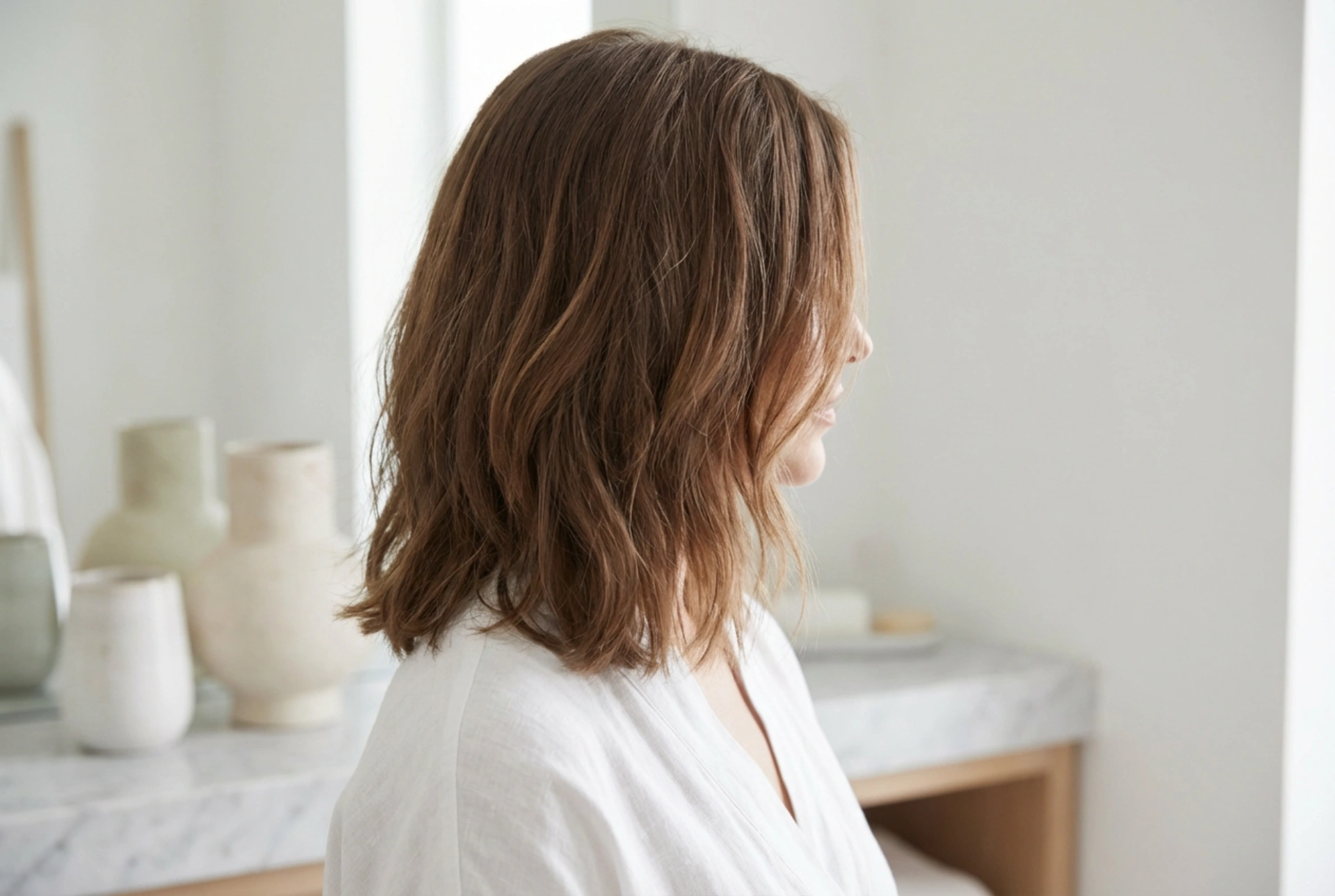 Shoulder-length fine hair: the best cuts and lightweight styling
