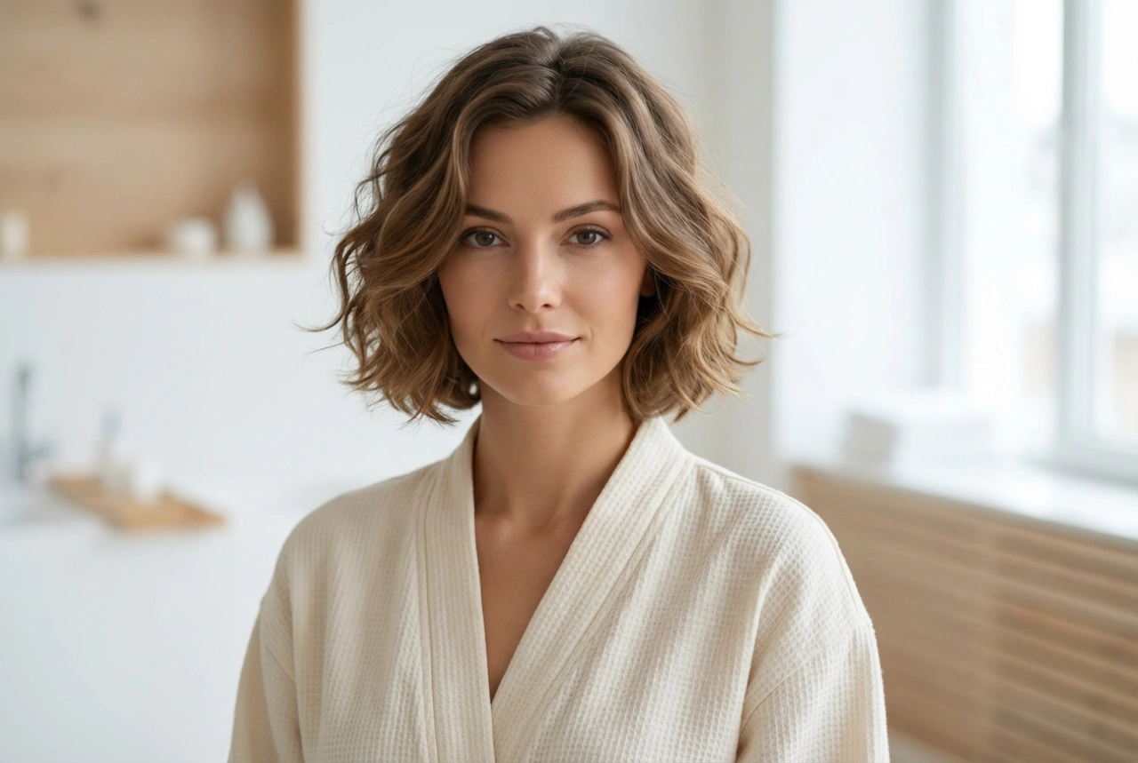 Gentle Waves on Short Hair: Heatless Styling Methods