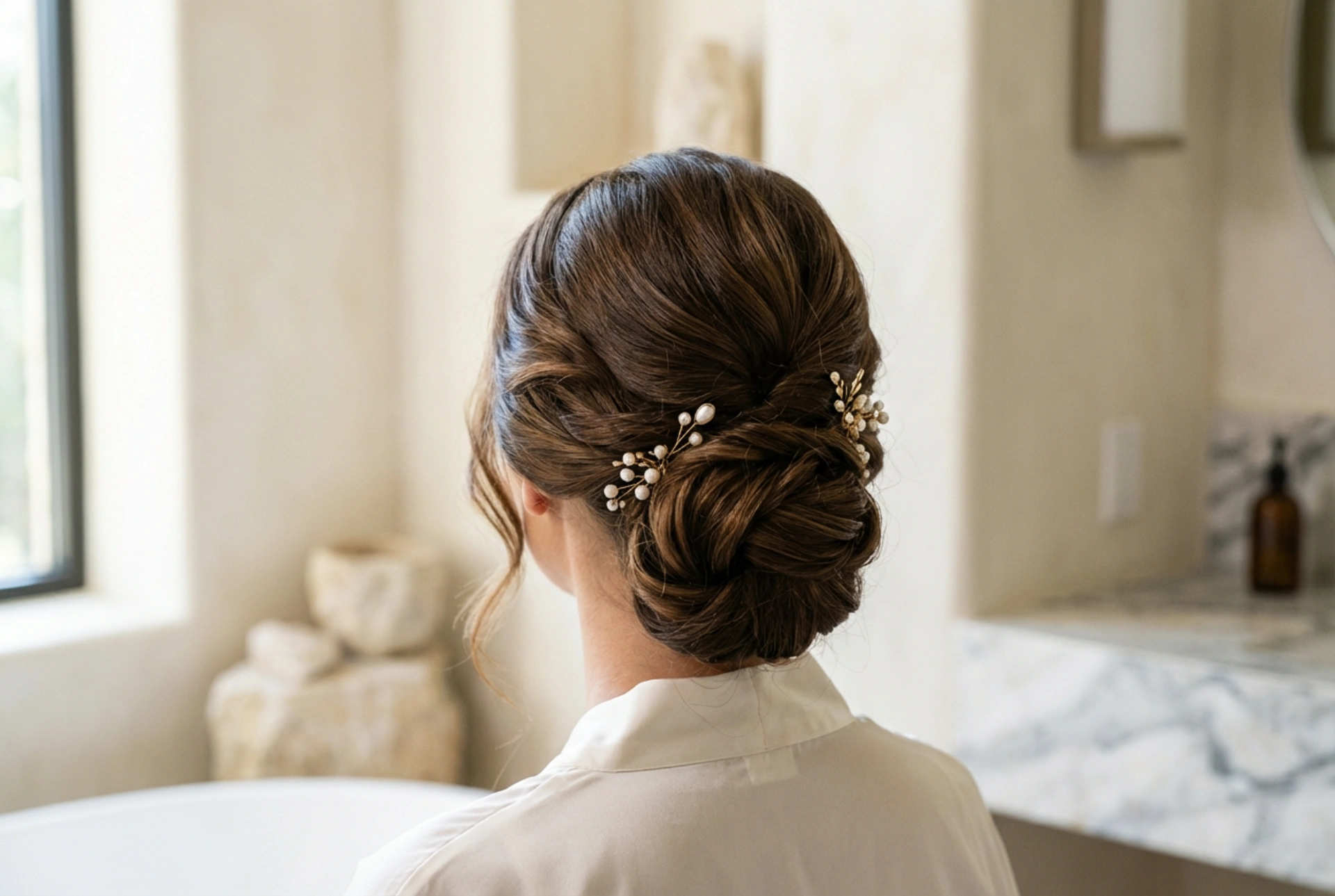 Elegant Wedding Hairstyle: A Step-by-Step At-Home Guide