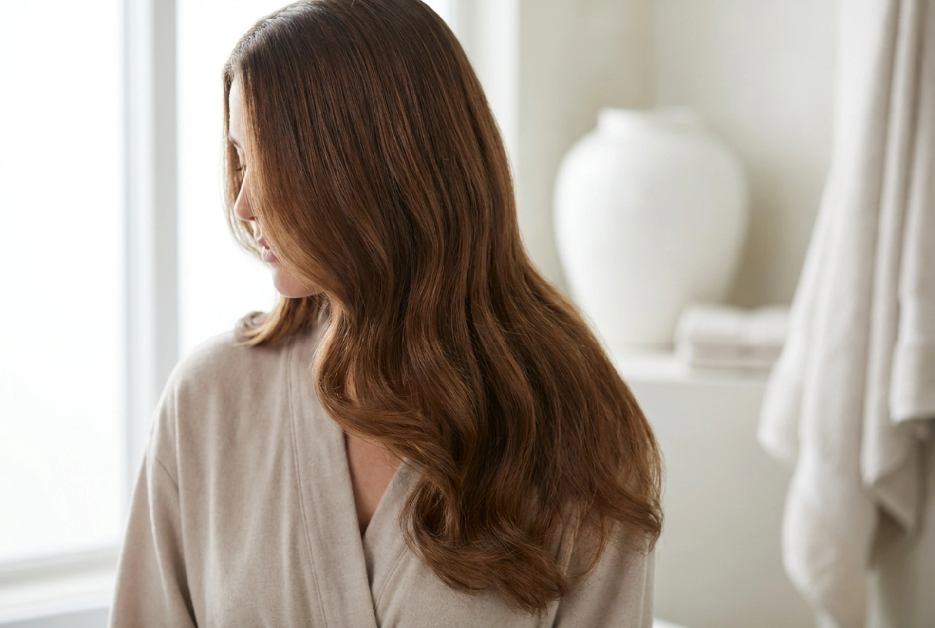 Waves on Long Hair: Curling Iron, Straightener, and Heatless Methods