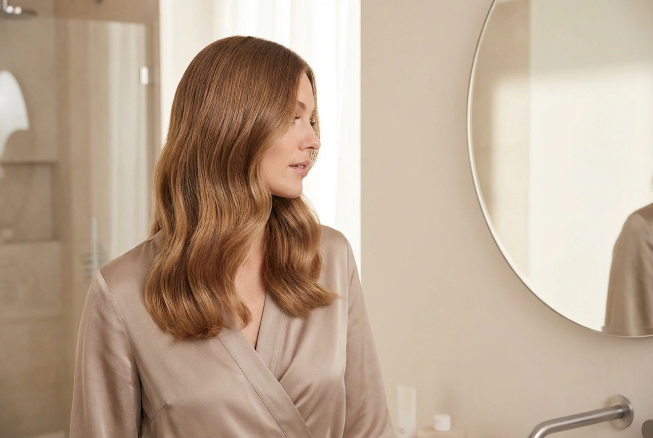 Wedding Waves for Medium-Length Hair: Durability and a Smooth Finish
