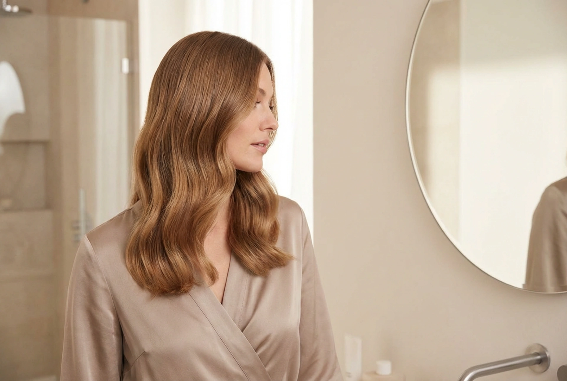 Wedding Waves for Medium-Length Hair: Durability and a Smooth Finish
