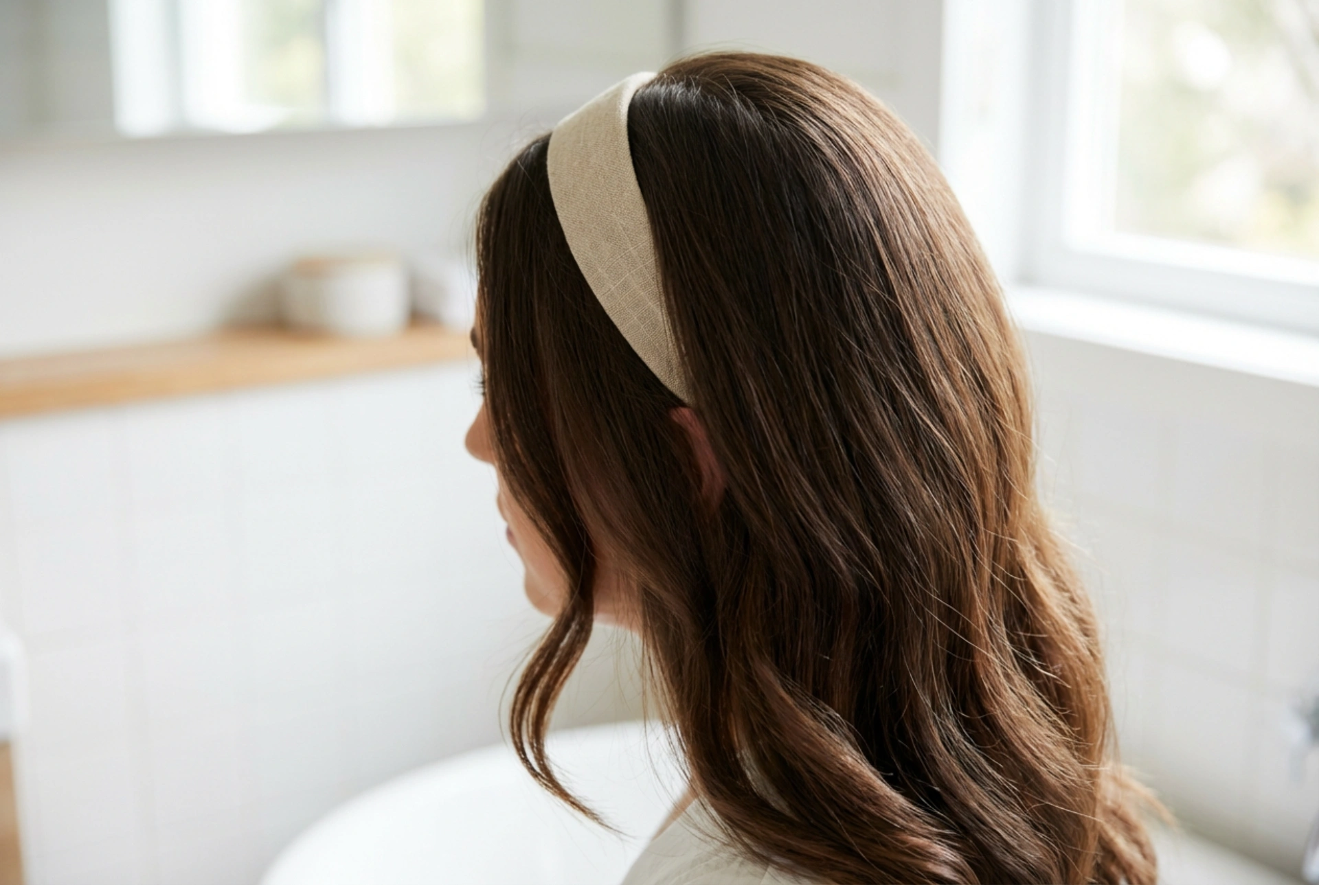 Hairstyle Without a Fringe: Root Volume, Parting, and Headbands