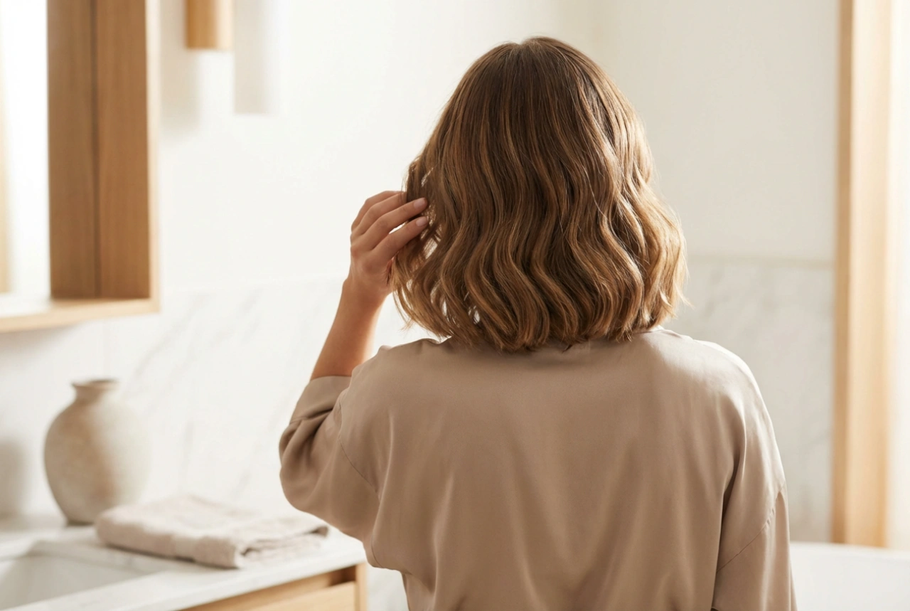 Women's Bob Haircut: Styling with a Brush, Waves, and Smoothing