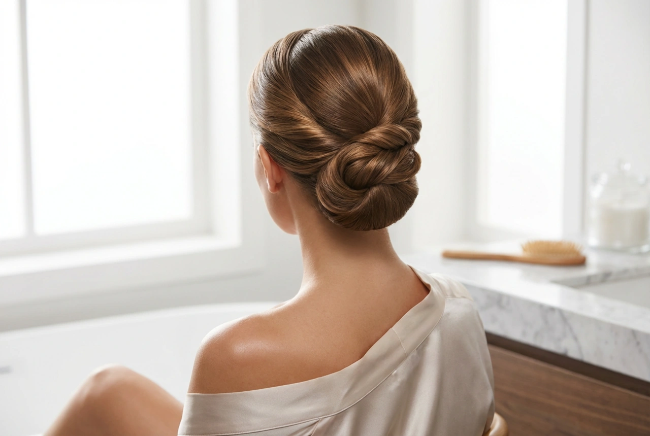 Elegant and Durable: A Step-by-Step Hairstyle for a Journeyman's Exam