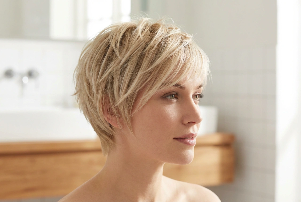 Short and Textured: A Step-by-Step Guide to the Women's Spiky Hairstyle