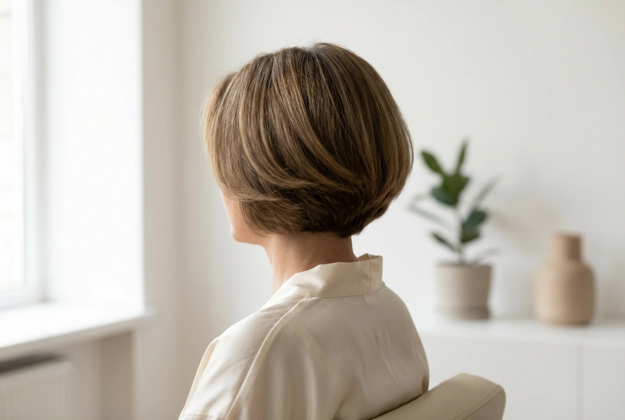 Volume and Texture: A Frizz-Free Short Hairstyle