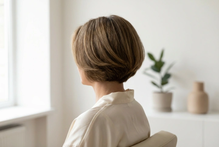 Volume and Texture: A Frizz-Free Short Hairstyle