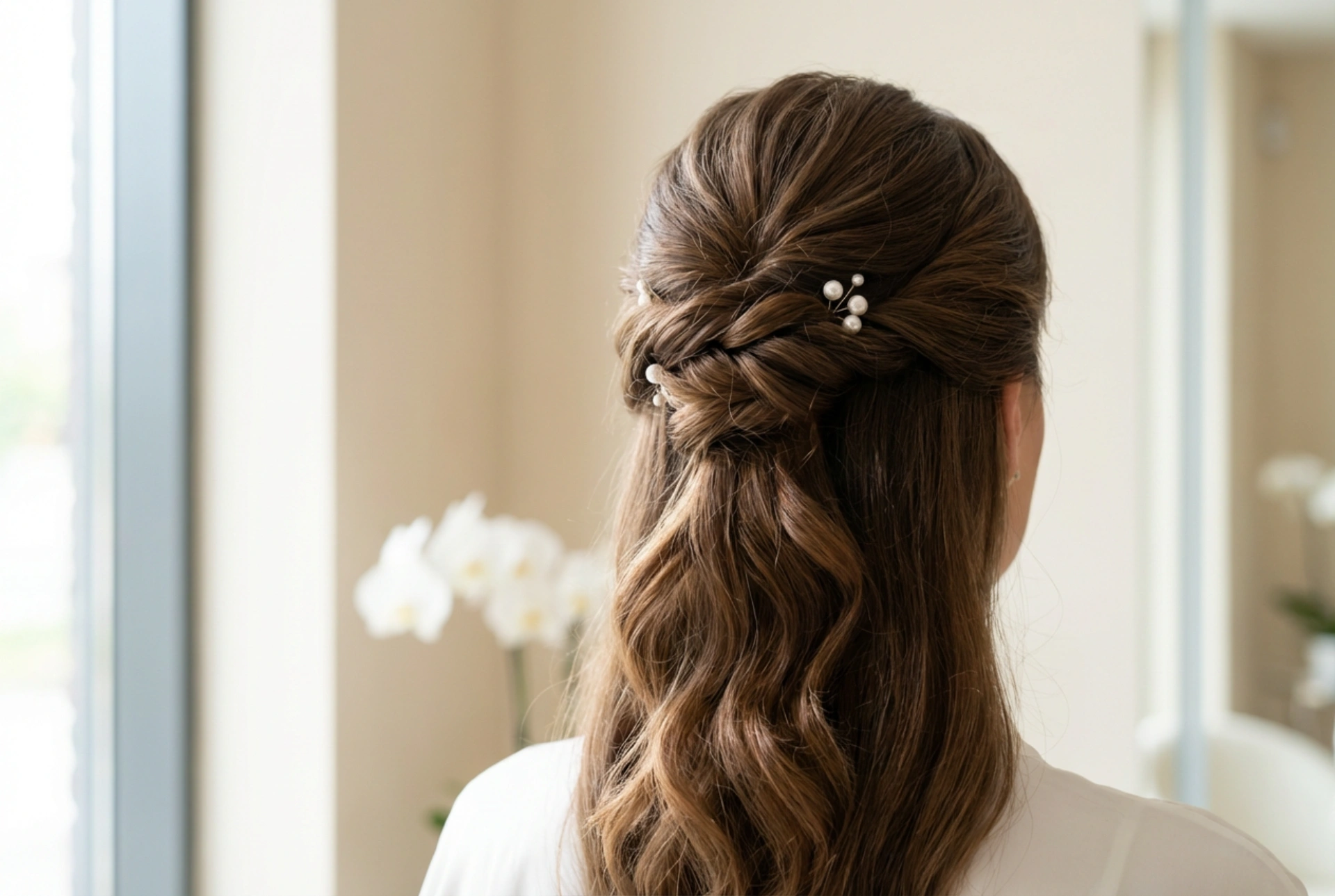 Formal Updo: A Step-by-Step Wedding Hairstyle for Long Hair
