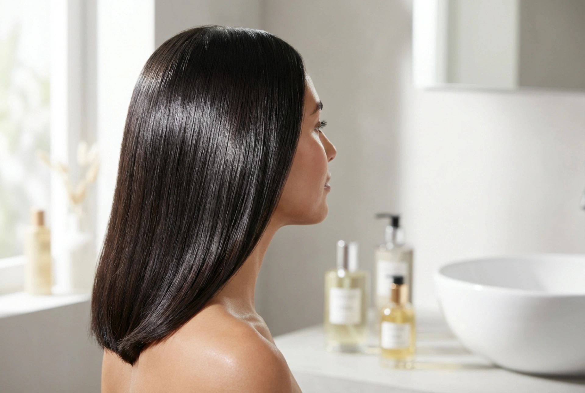 Glass Hair: A Step-by-Step Guide for Shoulder-Length Locks