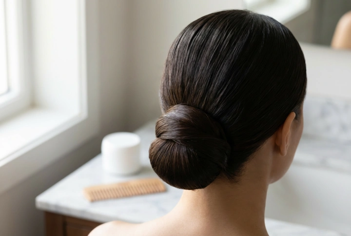 Evening Hairstyles for Exams: Sleek Updos and Long-Lasting Smoothness