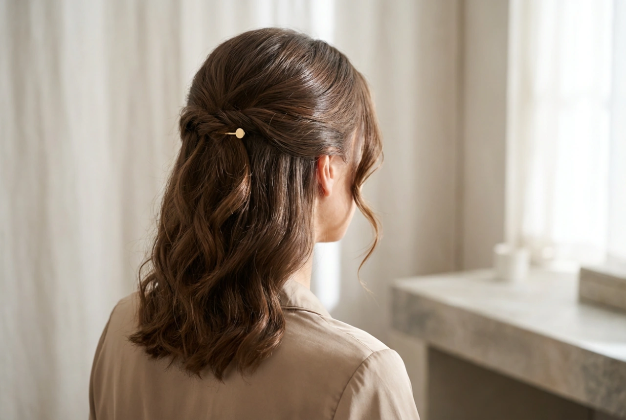 Hairstyles for Medium-Length Hair: Waves, Half-Updos and Elegant Buns