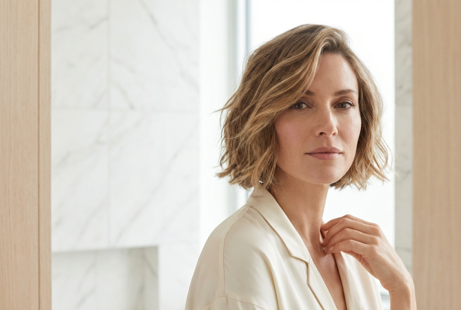A Hairstyle with an Edge: Texture, Asymmetry, and Volume Step by Step