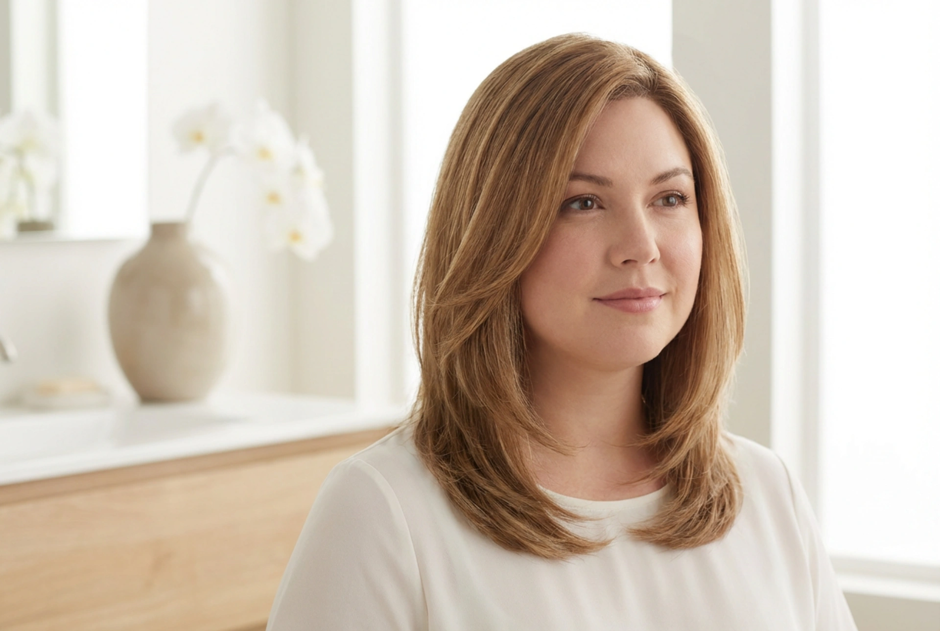 Harmonising Your Features: Hairstyles for a Round Face and Fine Hair
