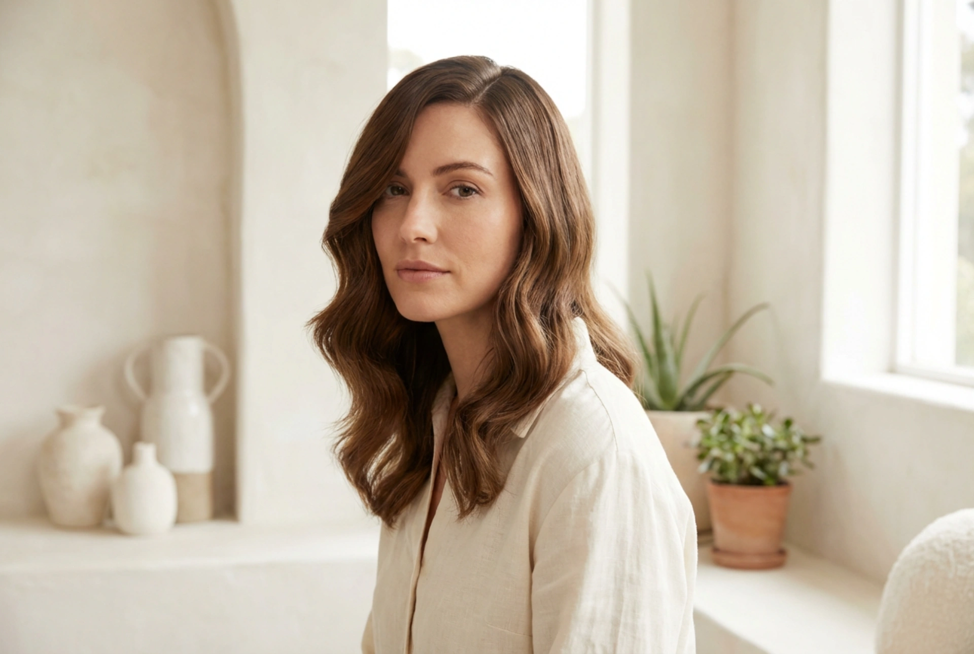 Hairstyles for a Long Face: How to Balance Proportions with Haircuts and Partings
