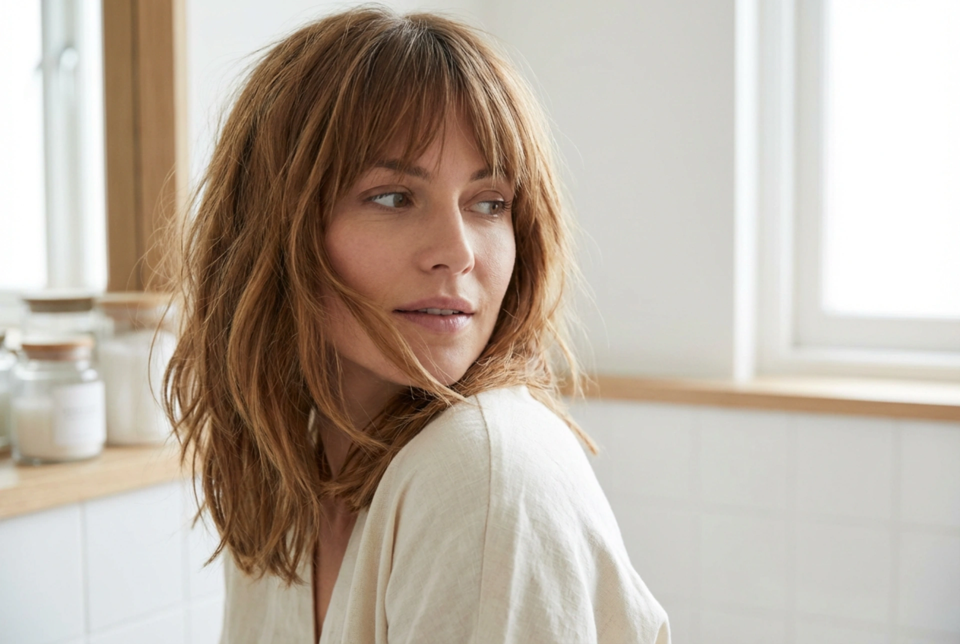 How to Style a Long Bob with a Fringe: Everyday Hairstyles
