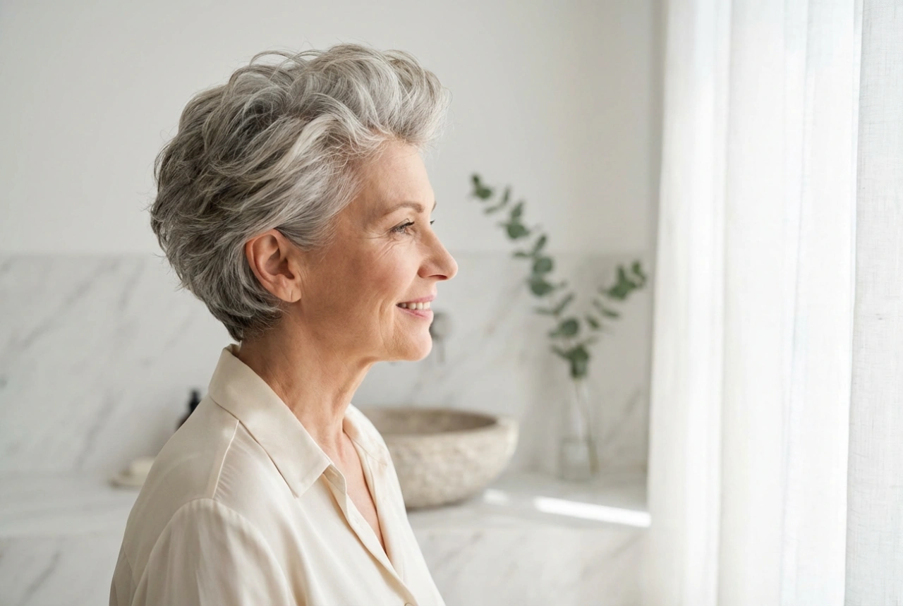 Short Hairstyles After 50: Achieving a Youthful Look with Volume and Texture