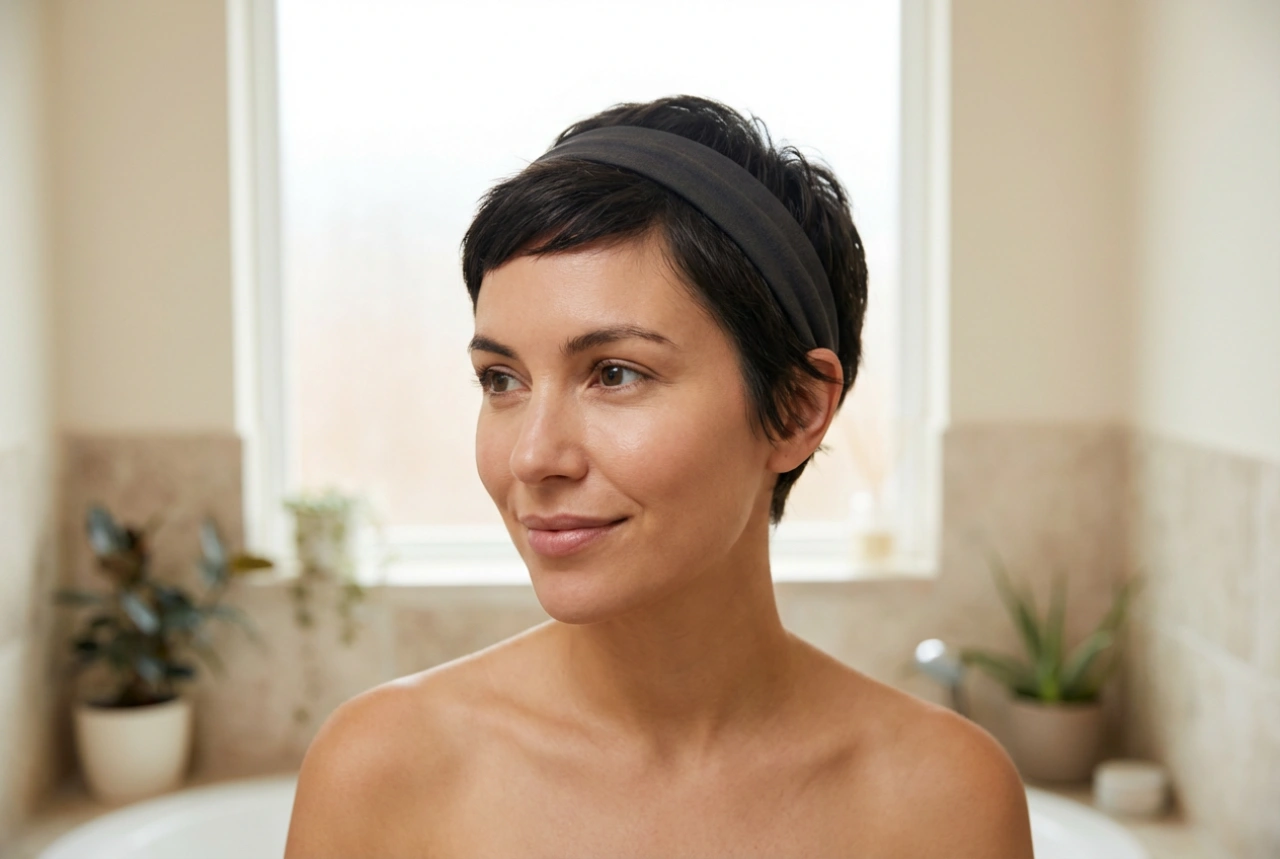 90s Short Hairstyles: Pixie Cuts, Mini Buns and Headbands