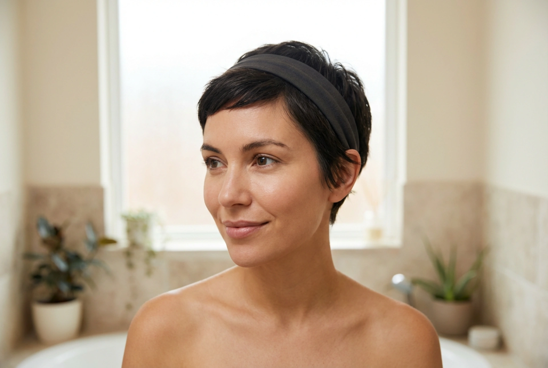 90s Short Hairstyles: Pixie Cuts, Mini Buns and Headbands