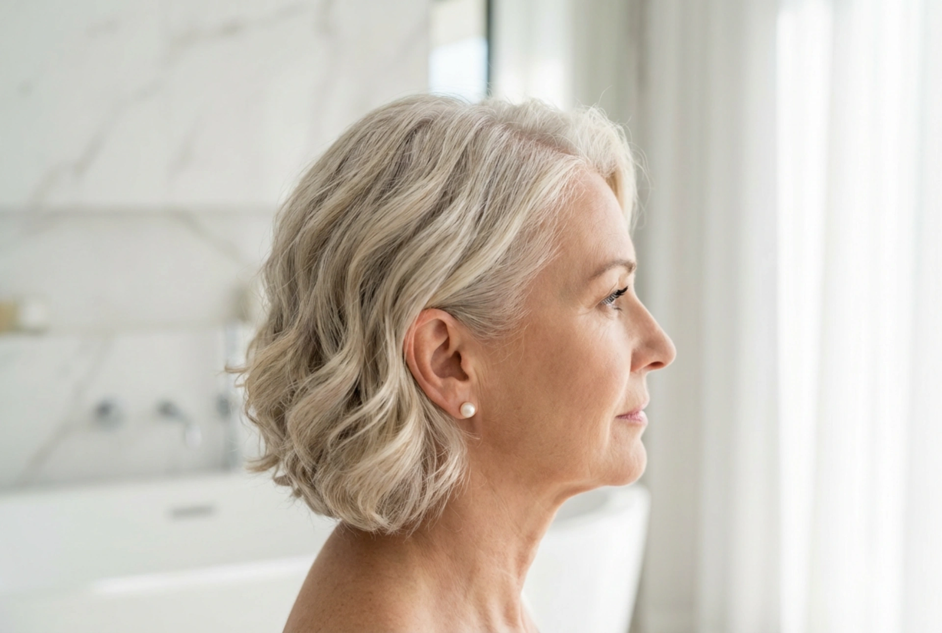 Wedding Guest: Elegant Short Hairstyles for Women Over 50