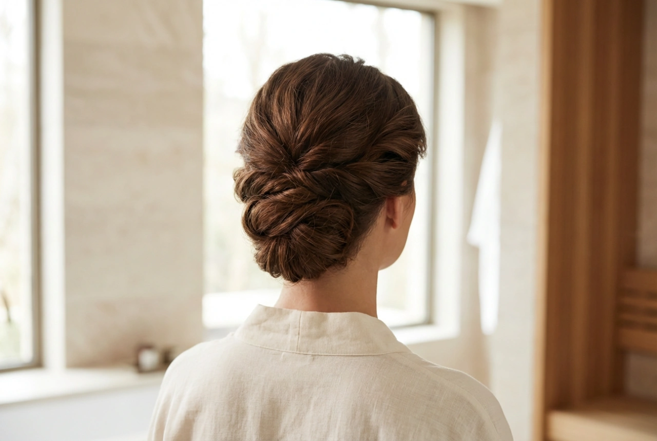 Hairstyles: Updos for Medium-Length Hair Step by Step