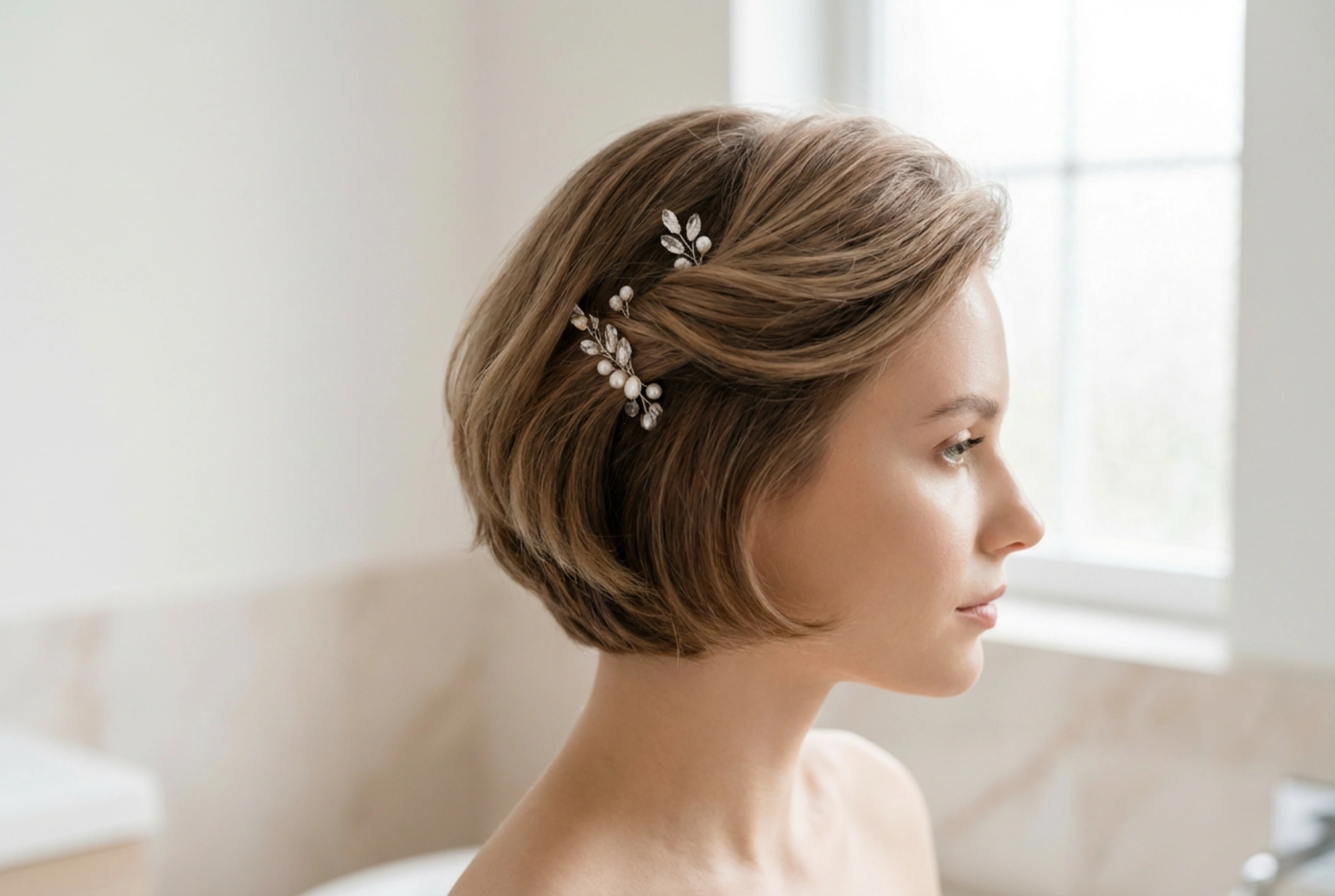 Wedding Hairstyles for Short Hair: Volume, Clips, and Texture
