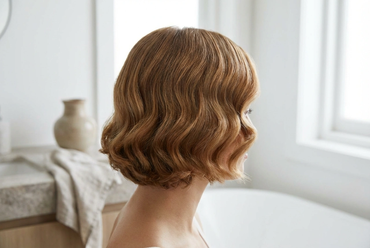 Wedding Hairstyles for Short Hair: Waves, Gel, and Durability