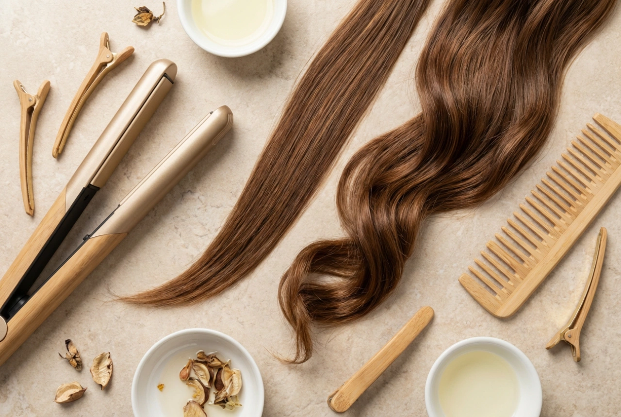 Styling Straight Hair: Sleek Styles, Waves, and Updos