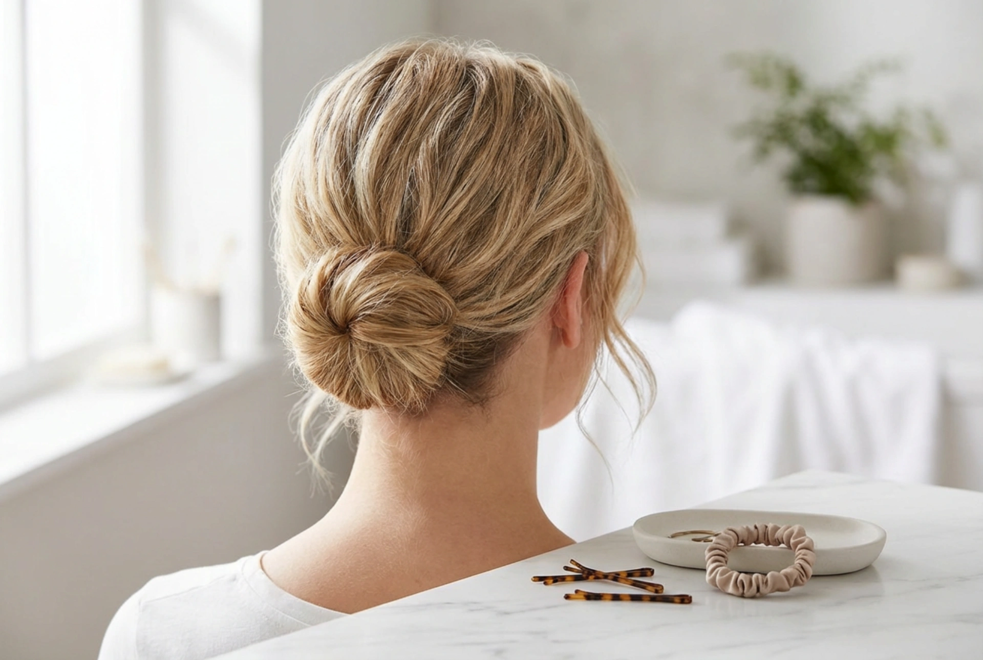 The Short Hair Bun: 4 Easy Ways to Create a Chic Updo