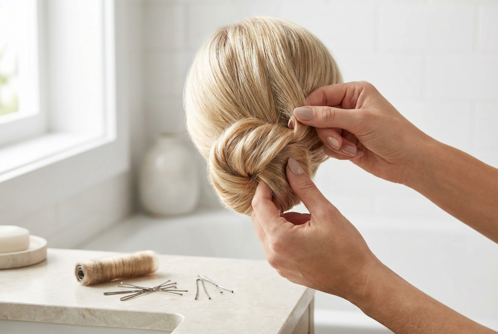 How to Create a Chic Bun with Short Hair: With and Without a Filler