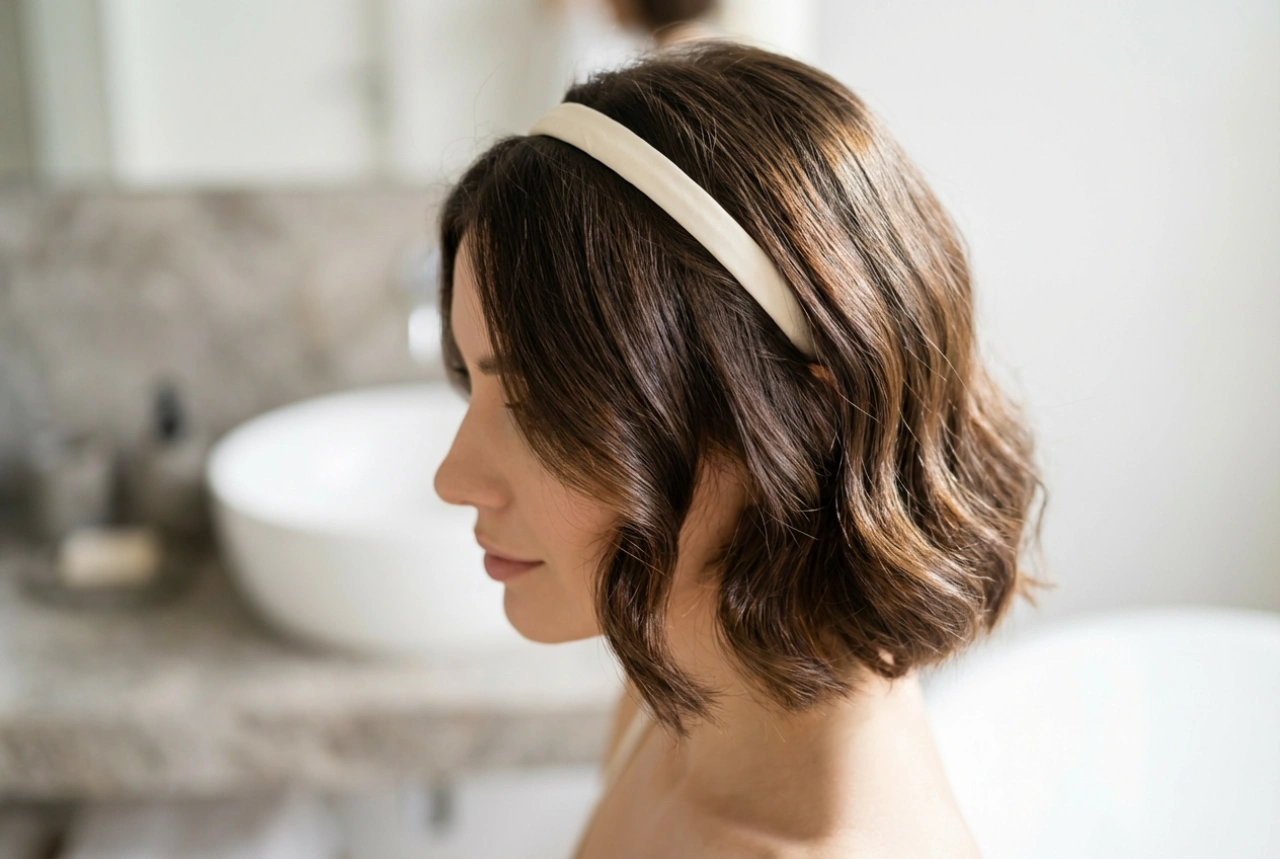 Chic Hairstyles for Short Hair: Quick Waves, Headbands and Texture