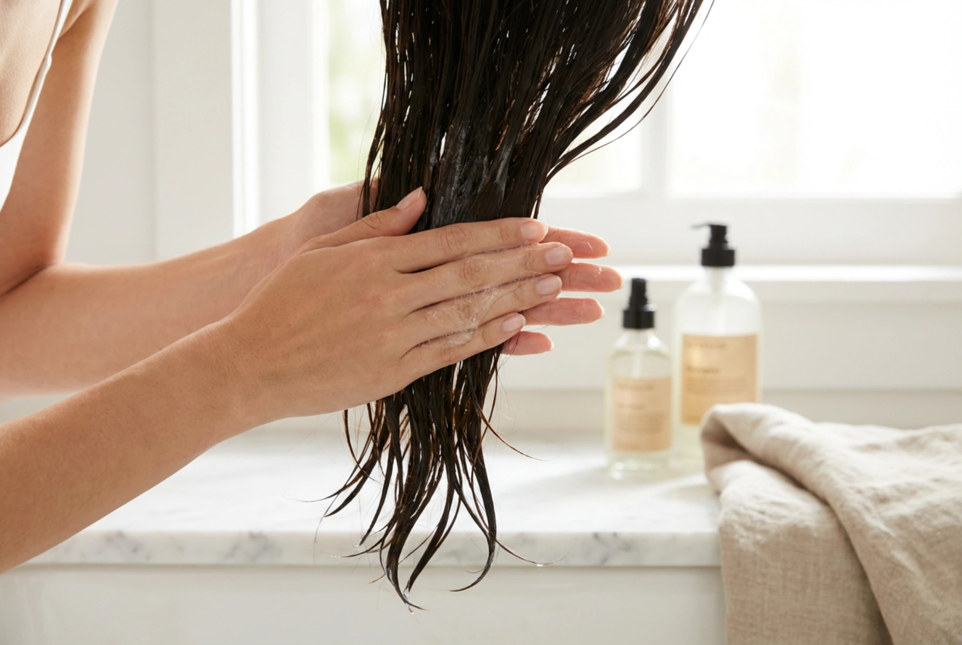 How to Wash Your Hair Properly Without Weighing It Down