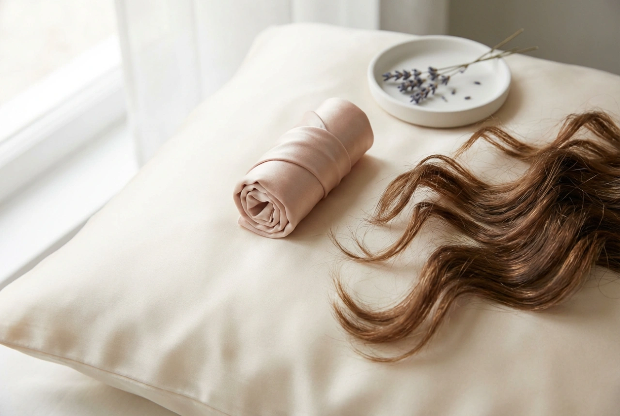 Silk Hair Roller: Step-by-Step Guide to Overnight Heatless Waves