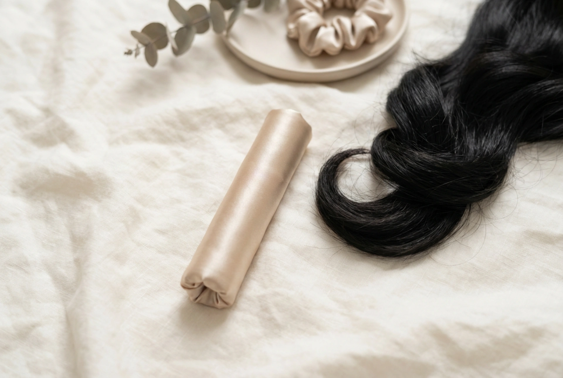 Silk Hair Roller: How to Put It On and Set Curls Overnight