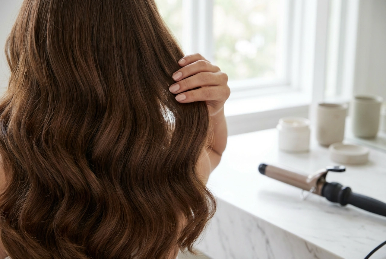 Thick-Barrel Curling Tongs: Creating Waves and Big Curls Without Creases