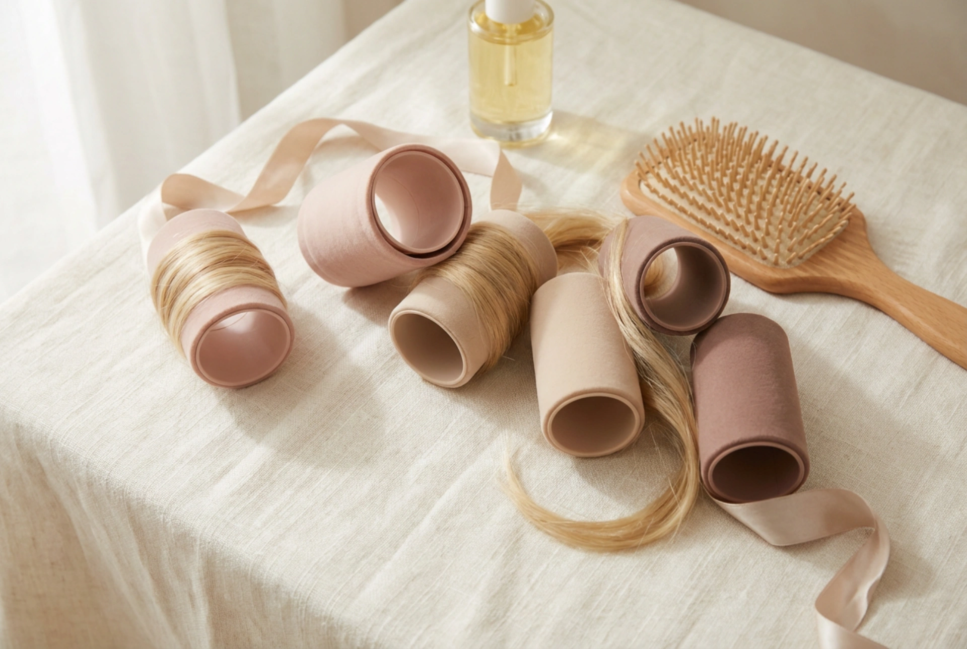 Large Hair Rollers: Root Volume and Soft Waves